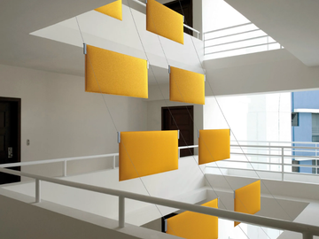 TRA - Hanging acoustic panel by Caimi Brevetti - view 2